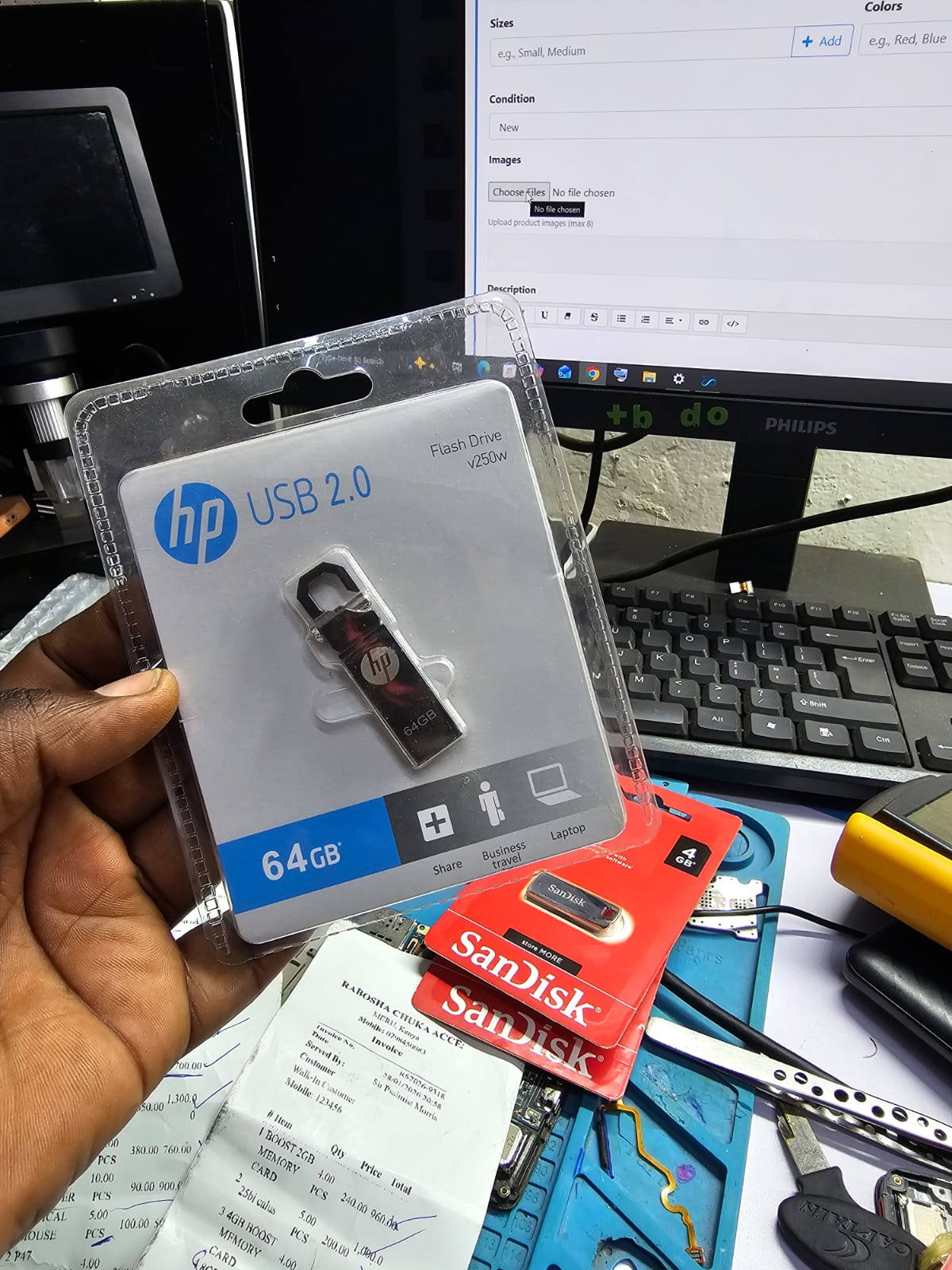 Hp Flash Drives - HP 64 GB